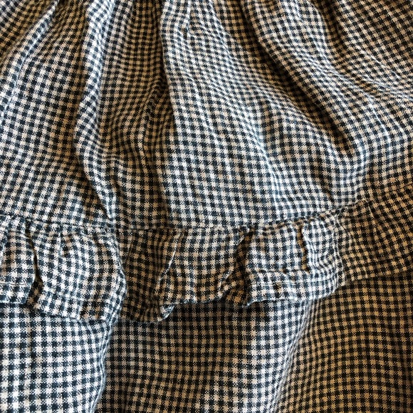 100% Linen Victorian Style Blouse - Picture 6 of 7